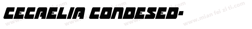 cecaelia condesed字体转换